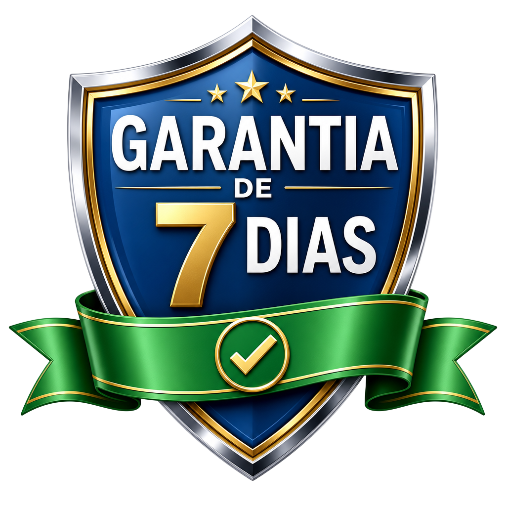 Selo de garantia de 7 dias