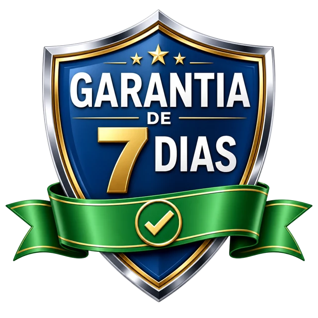 Selo de garantia de 7 dias